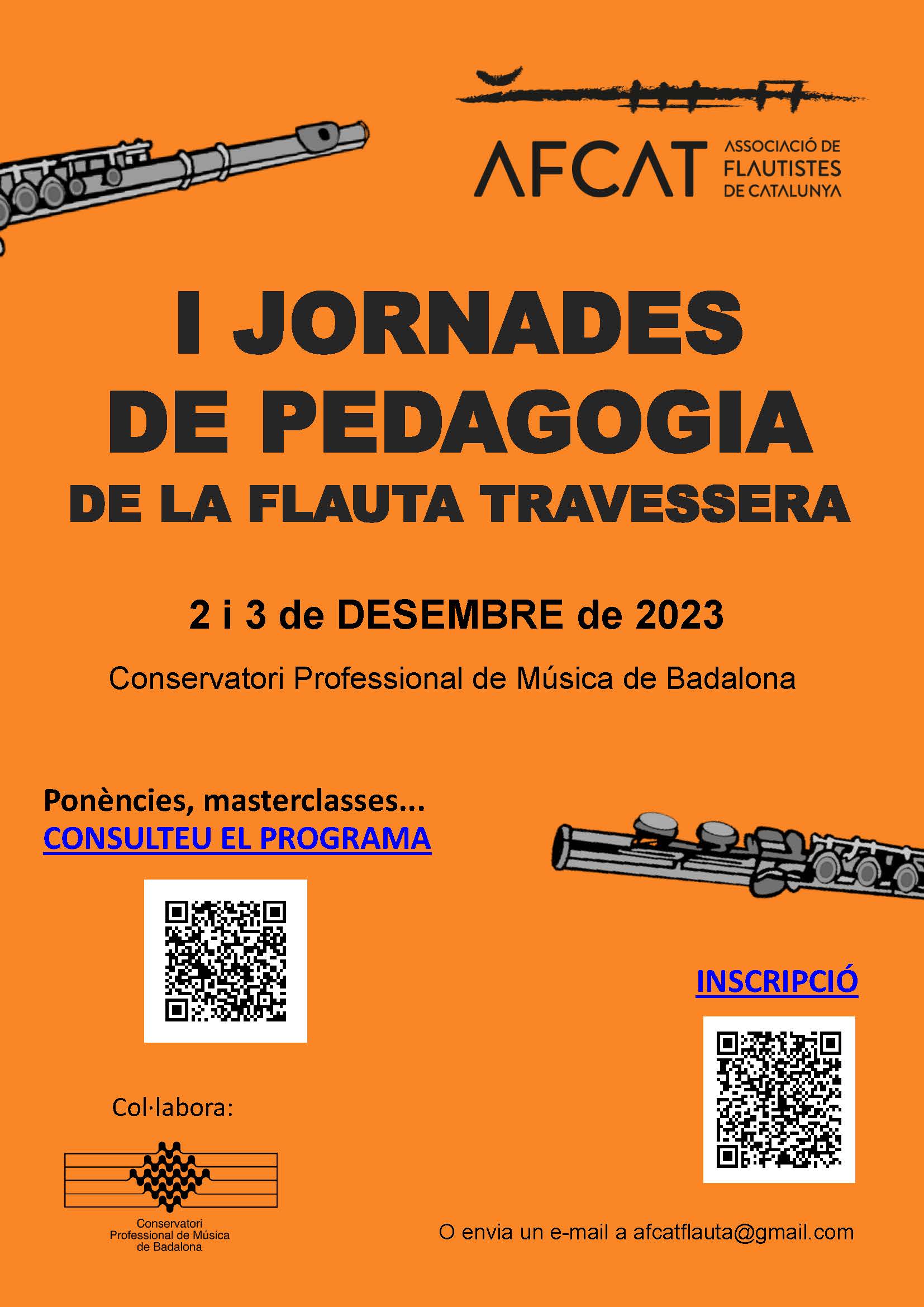 Cartell I Jornades 2023 AFCAT jpg