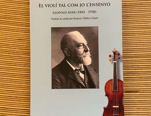 El violí tal com jo l’ensenyo